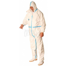 Tyvek Dupont Overál Tyvek classic plus kapucnis biztonsági hegesztéssel fehér S munkaruha