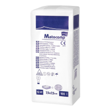 TZMO Mull lap hajtogatott 7.5cmx7.5cm gyógyászati segédeszköz