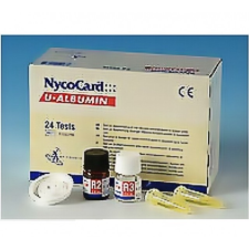  U-Albumin teszt NycoCard készülékhez 24 db gyógyászati segédeszköz