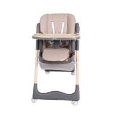 U-Grow UG-330-BR étkezőszék, állítható, összecsukható, barna etetőszék