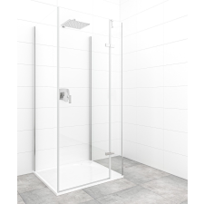  U-kabin téglalap 120x90 cm Huppe Strike New SIKOKHU12090TCRP kád, zuhanykabin