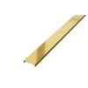 U Profil - Szálcsiszolt Arany - 40mm széles