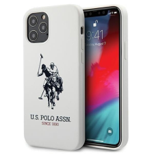 U.S. POLO ASSN. US Polo USHCP12LSLHRWH iPhone 12 Pro Max 6,7&quot; fehér szilikon Kollekció telefontok tok és táska