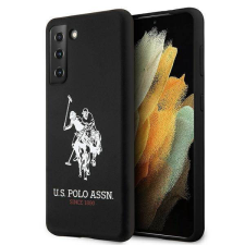 U.S. POLO ASSN. US Polo USHCS21MSLHRBK S21+ G996 fekete szilikon logós tok tok és táska