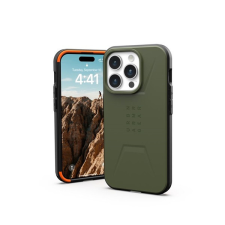 UAG Civilian MagSafe Apple iPhone 15 Pro hátlap tok, olive drab tok és táska