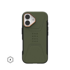UAG Civilian Magsafe Olive Orange iPhone 17 tok tok és táska