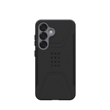 UAG Civilian Samsung Galaxy S25+ tok, fekete tok és táska