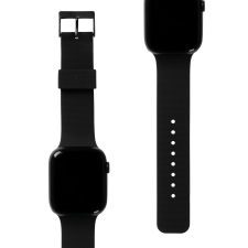 UAG Dot Apple Watch S4/S5/S6/S7/S8/S9/SE Szilikon Szíj 42/44/45mm - Fekete (194005314040) okosóra kellék