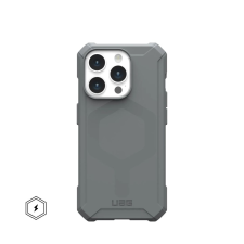 UAG Essential Armor MagSafe Silver iPhone 15 Pro tok és táska