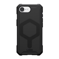 UAG iPhone 16e UAG ESSENTIAL szilikon telefonvédő erős ütésállóság, MagSafe, FEKETE tok és táska