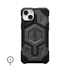 UAG Monarch Pro Apple iPhone 14 Plus MagSafe Hátlapvédő tok - Fekete (114029114040) mobiltelefon kellék