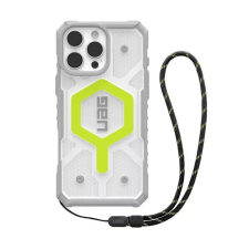 UAG Pathfinder Clear MagSafe tok iPhone 16 Pro Max neon pánttal tok és táska