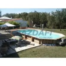  UBBINK Azura 400x750x130cm medence kiegészítő