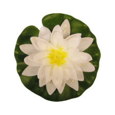 Ubbink selyemvirág, tavirózsa 14cm fehér dekoráció