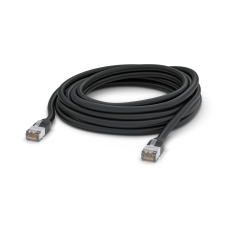 Ubiquiti CAT5e Patch kábel 8m - Fekete (UACC-CABLE-PATCH-OUTDOOR-8M-BK) kábel és adapter