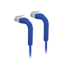 Ubiquiti UniFi patch kábel 1m Cat6 kék (U-CABLE-PATCH-1M-RJ45-BL) kábel és adapter