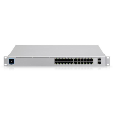  Ubiquiti UniFi USW-PRO-24-POE Gen2 24port GbE LAN 16xPoE+ 8xPoE++ 2xSFP+ port L3 menedzselhető switch hub és switch