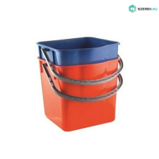 Uctem Plastic Ltd. Tetra Műanyag szürke, kék 25 L-es vödör takarító és háztartási eszköz
