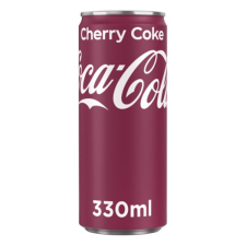 Üdítőital szénsavas COCA-COLA Cherry dobozos 0,33L DRS üdítő, ásványviz, gyümölcslé