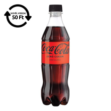 Üdítőital szénsavas COCA-COLA Zero 0,5L DRS üdítő, ásványviz, gyümölcslé