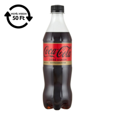 Üdítőital szénsavas COCA-COLA Zero koffeinmentes 0,5L DRS üdítő, ásványviz, gyümölcslé
