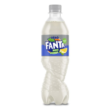 Üdítőital szénsavas FANTA Bodza-Citrom Zero 0,5L DRS üdítő, ásványviz, gyümölcslé