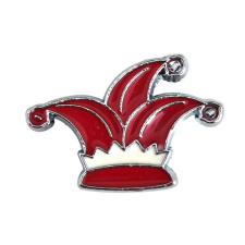  Udvari bolond sapka Charm, névre szóló karkötőhöz- Piros kreatív és készségfejlesztő