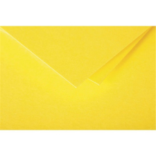  Üdvözlőkártya Clairefontaine Pollen 11x15,5 cm napsárga ajándékkísérő kártya