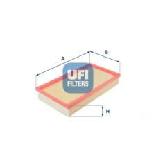 UFI légszűrő 30.165.00 autóalkatrész