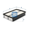 UFI légszűrő 30.344.00