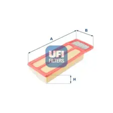 UFI légszűrő 30.477.00 autóalkatrész