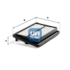 UFI légszűrő 30.C41.00