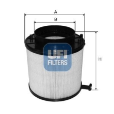 UFI Légszűrő UFI 27.692.00 levegőszűrő
