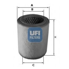 UFI Légszűrő UFI 27.A69.00 levegőszűrő