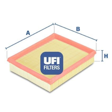 UFI Légszűrő UFI 30.117.00 levegőszűrő