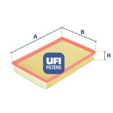 UFI Légszűrő UFI 30.158.00 levegőszűrő