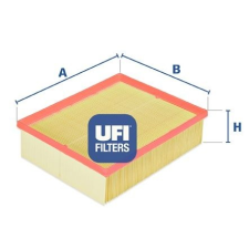 UFI Légszűrő UFI 30.162.00 levegőszűrő
