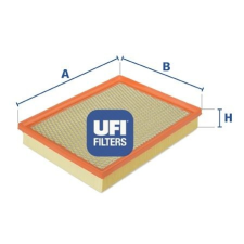 UFI Légszűrő UFI 30.197.00 levegőszűrő