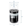 UFI olajszűrő 23.244.00