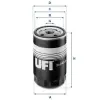 UFI olajszűrő 23.249.00