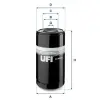 UFI olajszűrő 23.305.00