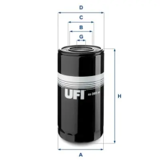UFI olajszűrő 23.305.00 autóalkatrész