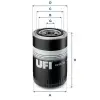 UFI olajszűrő 23.457.00