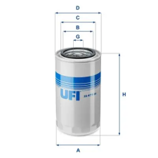 UFI olajszűrő 23.471.00 autóalkatrész
