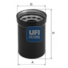UFI olajszűrő 23.590.00 autóalkatrész