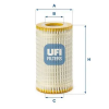 UFI olajszűrő 25.059.00