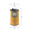 UFI olajszűrő 25.066.00