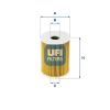UFI olajszűrő 25.091.00
