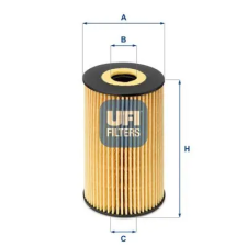 UFI olajszűrő 25.106.00 autóalkatrész