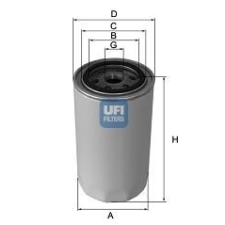 UFI Olajszűrő UFI 23.440.00 olajszűrő